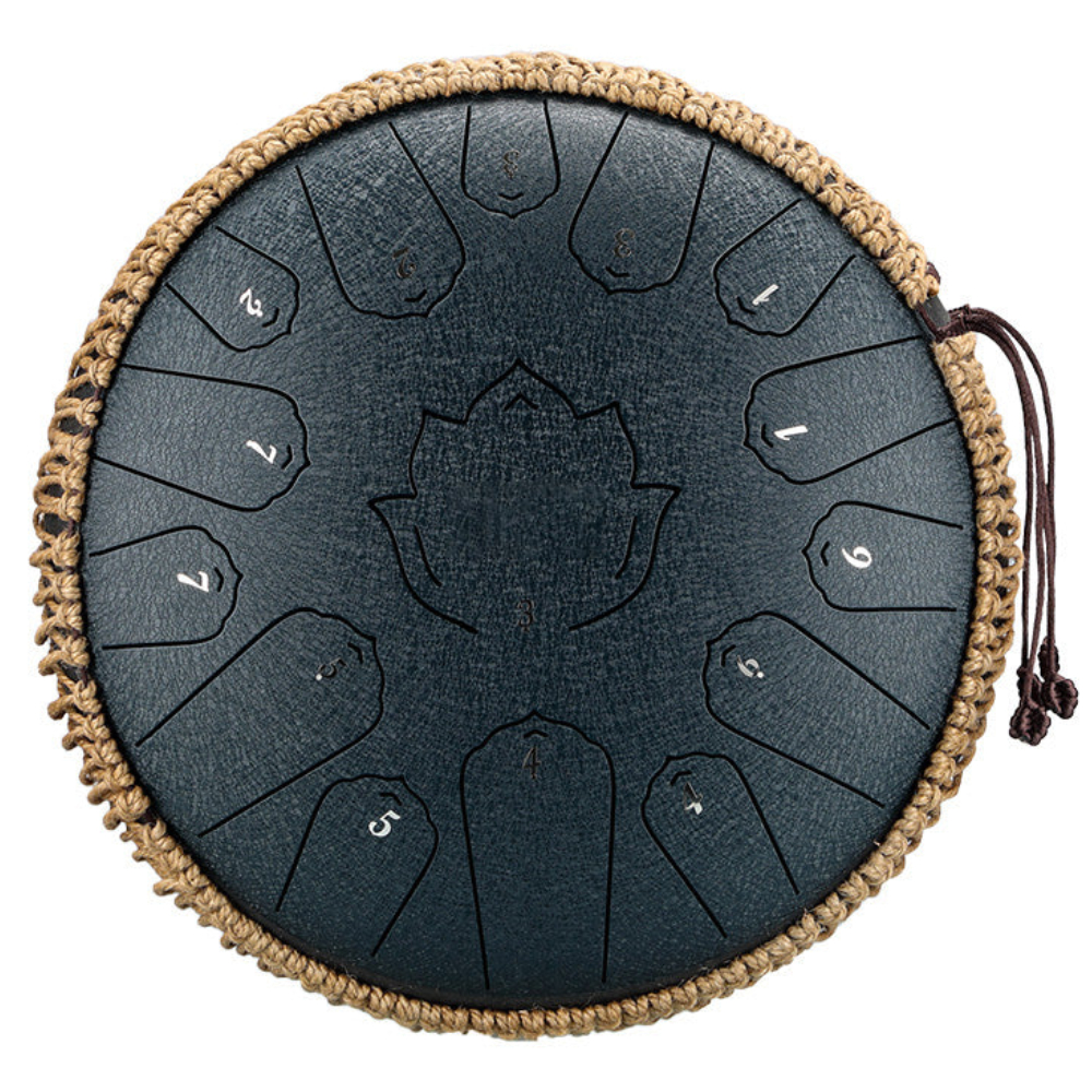 HLURU THL15-13 NAVY BLUE - Huashu Lotus Series 15 Notalı 13" Navy Blue Tongue Drum